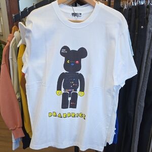 Medicom Toy White Bearbrick Men's T-Shirt